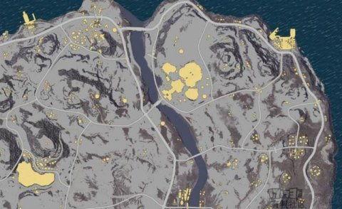 绝地求生最新爆料地图,神秘岛屿探险，揭秘绝地求生全新战局  第3张